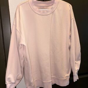lululemon athletica Pink Crew Neck Sweater